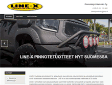Tablet Screenshot of linex.fi